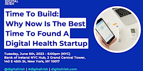 Time To Build - Why Now Is The Best Time To Found A Digital Health Startup primary image