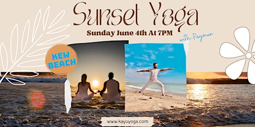 Sunset Yoga at the Beaches primary image