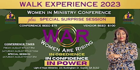 WALK 2023 Women in Ministry Conference