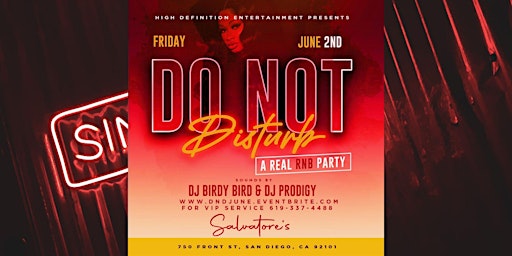 Do Not Disturb: A Real R&B Party! primary image