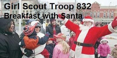 Pancake Breakfast with Santa- Girl Scout Troop 832
