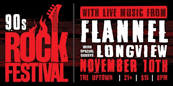 Oakland's 2nd Annual 90s Rock Fest brought to you by FLANNEL