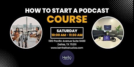 How to Start a Podcast Course