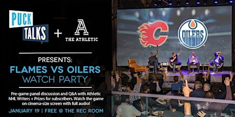PUCK TALKS WATCH PARTY: Battle of Alberta presented by The Athletic Calgary primary image
