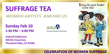 AAUW Thousand Oaks Suffrage Tea primary image
