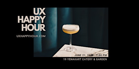 UX Happy Hour Bangkok - June 2023