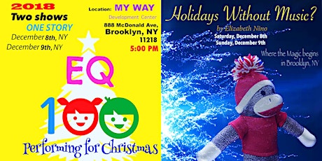 HOLIDAYS WITHOUT MUSIC? Sun, DEC 9Th. 5:00 PM primary image