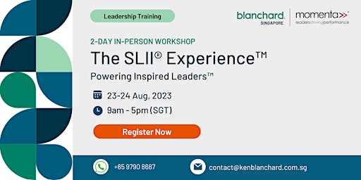 SLII - Leadership Training (In-Person Workshop) primary image