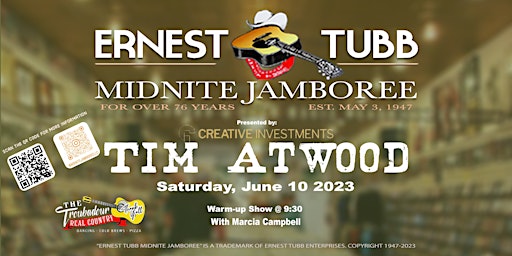 Ernest Tubb Midnite Jamboree #3964 with Tim Atwood primary image