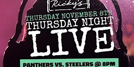Thursday Night Live at Ricky's, Miami Beach primary image