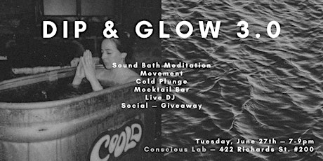 DIP & GLOW - Cold plunge community event