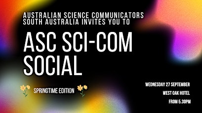 ASC Sci-Com Social - September primary image