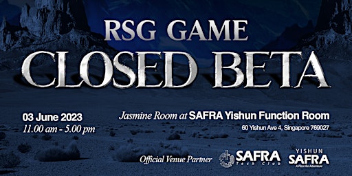 RSG SG Game Closed Beta primary image
