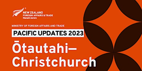 Ministry of Foreign Affairs and Trade's PACIFIC UPDATE - Christchurch primary image
