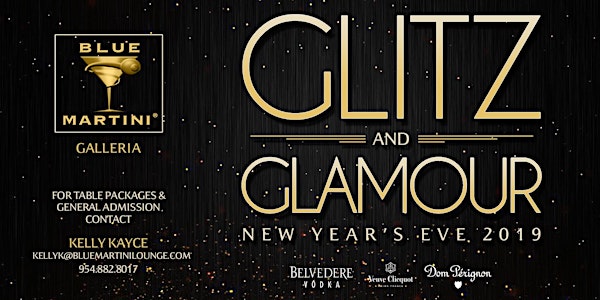 Blue Martini Fort Lauderdale | Glitz and Glamour New Year's Eve 2019