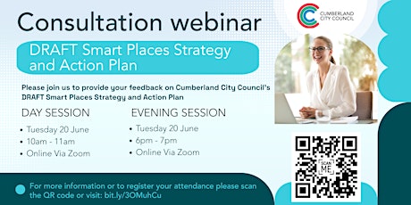 Webinar: Consultation - Cumberland Smart Places Strategy and Action Plan