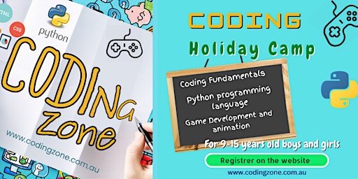 Game Development Coding Camp for  10-15 years old primary image