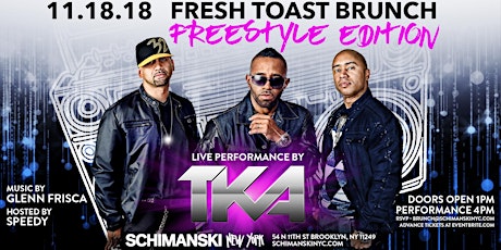  TKA - Live performance - Fresh Toast Brunch  primary image