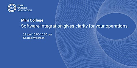 Mini College: Software Integration gives clarity for your operations.