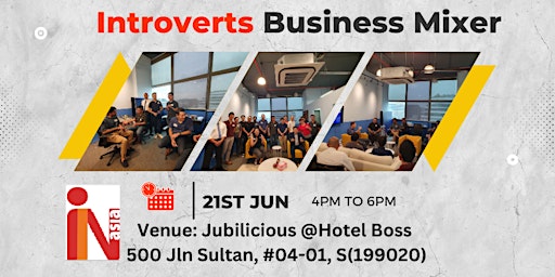 Introverts Business Mixer (Jun 2023) primary image