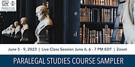 GW's Paralegal Program Course Sampler and Legal Philosophies class session