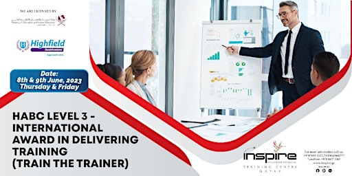 TRAIN THE TRAINER-HABC LEVEL 3 INTERNATIONAL AWARD IN DELIVERY OF TRAINING