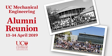 University of Canterbury Mechanical Engineering Alumni Reunion 2019 primary image