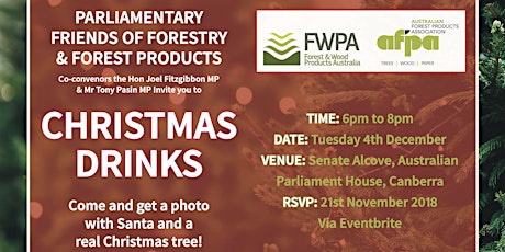 Parliamentary Friends of Forestry & Forest Products Christmas Drinks primary image