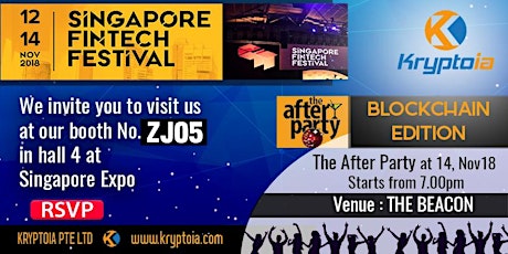 Singapore FinTech Festival - Blockchain Edition After Party primary image