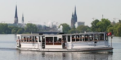 Floating Stammtisch on Germanys oldest steamer “St. Georg”