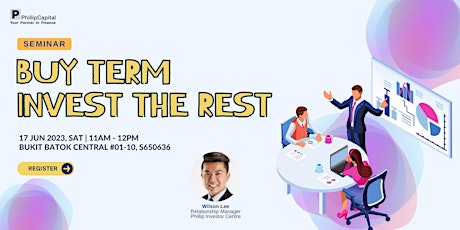 Buy Term, Invest the Rest (Physical Workshop)