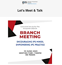 Let Meet & Talk - Quarterly Branch Meeting