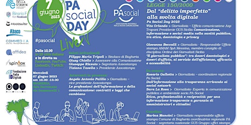 Dal delitto imperfetto alla svolta digitale - Pa Social day 2023