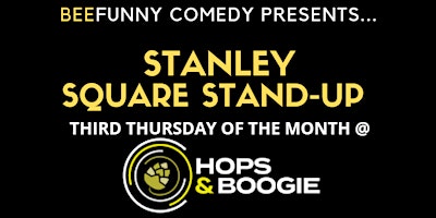 Primaire afbeelding van STAND-UP COMEDY - STANLEY SQUARE SALE