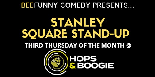 Primaire afbeelding van STAND-UP COMEDY - STANLEY SQUARE SALE