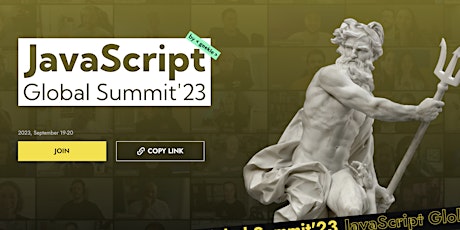 JavaScript Global  Summit'23