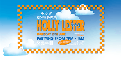 End of Exams Party feat. Holly Lester primary image