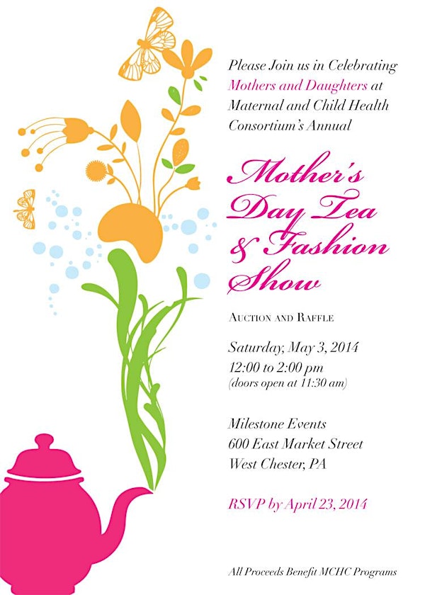 MCHC Annual Mother's Day Tea and Fashion Show