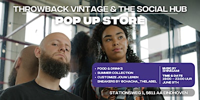 THROWBACK VINTAGE X THE SOCIAL HUB POP UP primary image