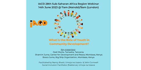 IACD 28th Sub-Saharan Africa Region Webinar