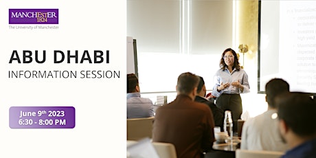 Information Session & Networking in Abu Dhabi