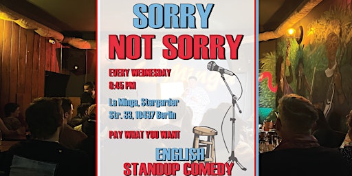 Sorry Not Sorry Comedy / P-Berg primary image