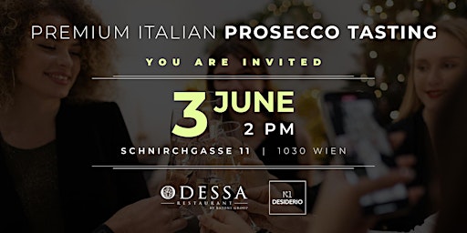 Premium Italian Prosecco Tasting primary image