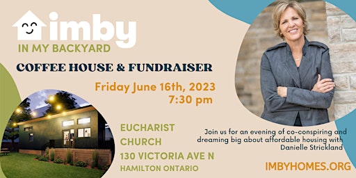 IMBY Fundraiser with Danielle Strickland