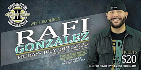 Comedy Night with Rafi Gonzalez and Friends at TWN
