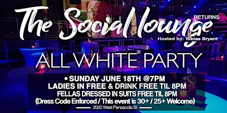 The Social Lounge 6th Annual All White Party