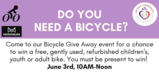 Bicycle 'Give-Away’ Day primary image