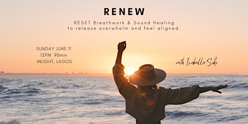 Imagem principal de RENEW: Breathwork & Sound Healing