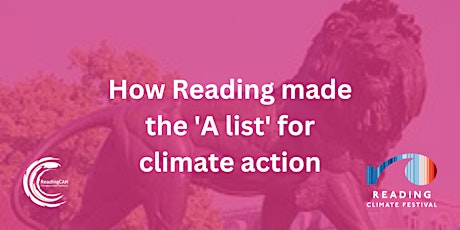 How Reading made the 'A' list for climate action