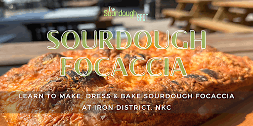 Immagine principale di Sourdough Focaccia: Learn to Make, Dress & Bake Sourdough Focaccia 